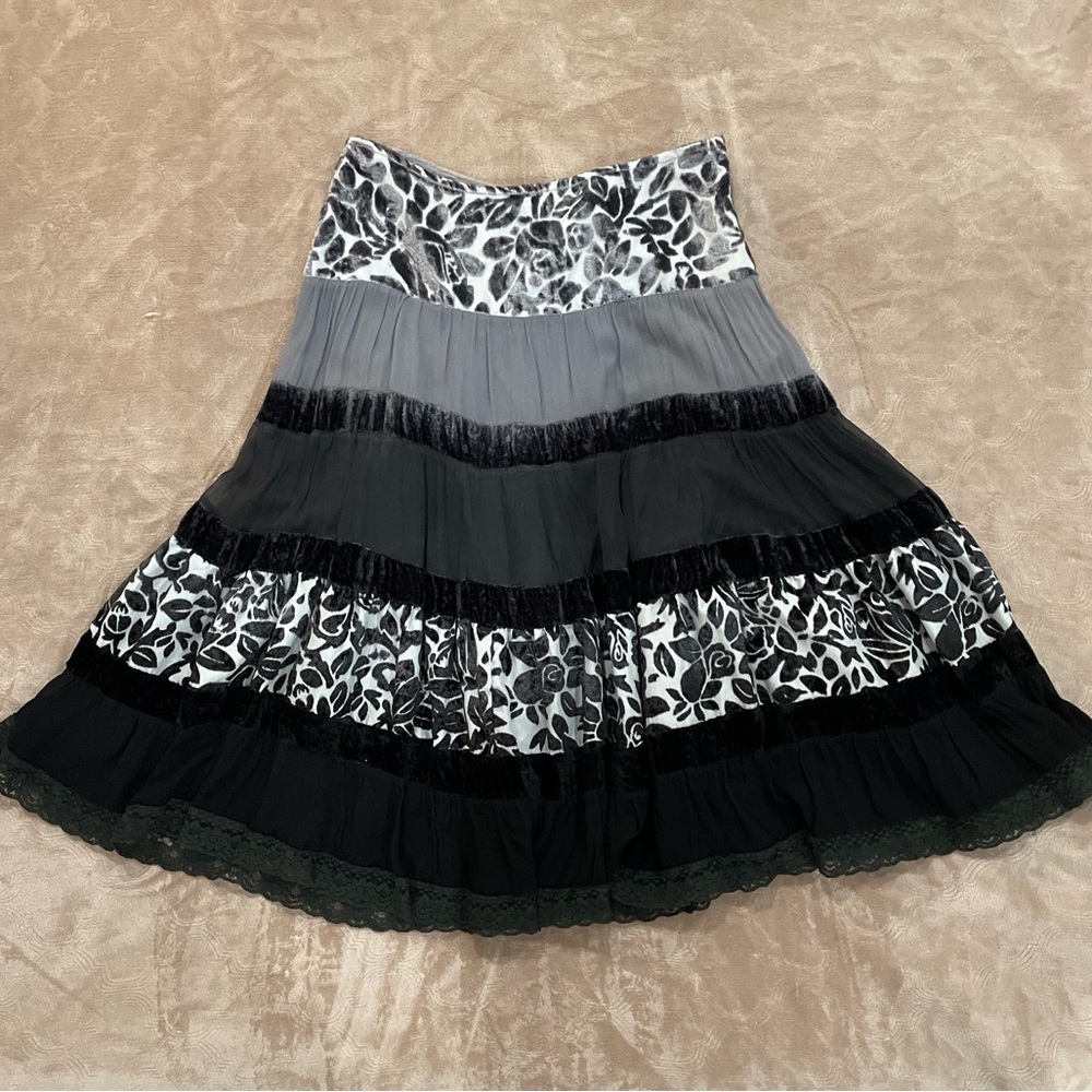 Vintage Rave Skirt